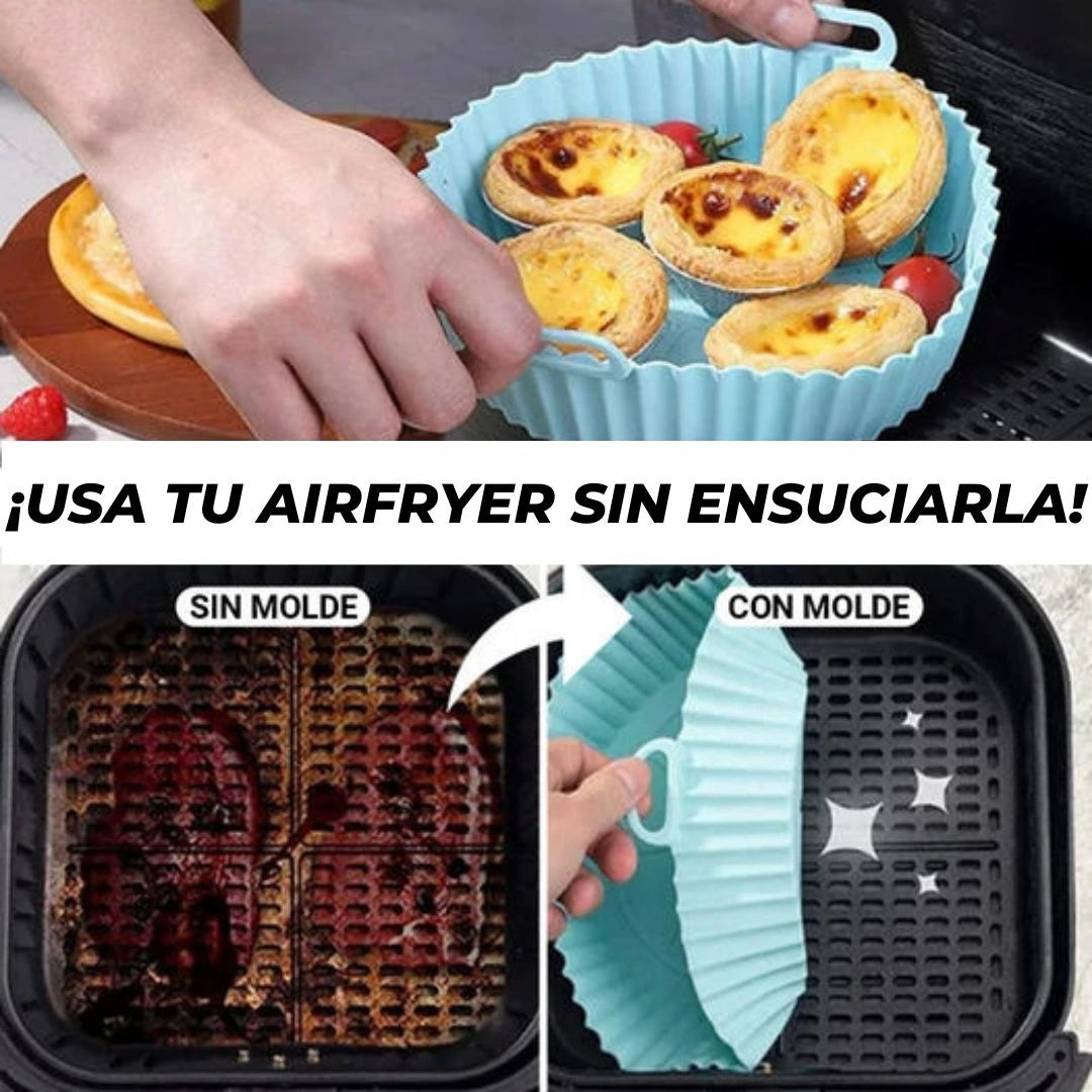MOLDE SILICONA ECOFRY® (5 UNIDADES) + ENVÍO GRATIS