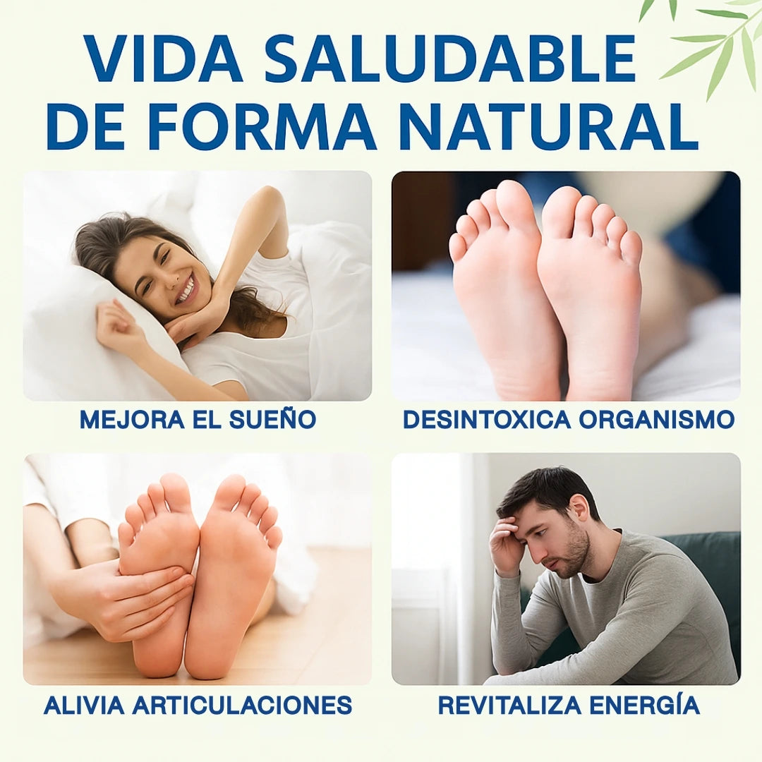 PARCHES DETOX PARA PIES | LIMPIA TU ORGANISMO NATURALMENTE