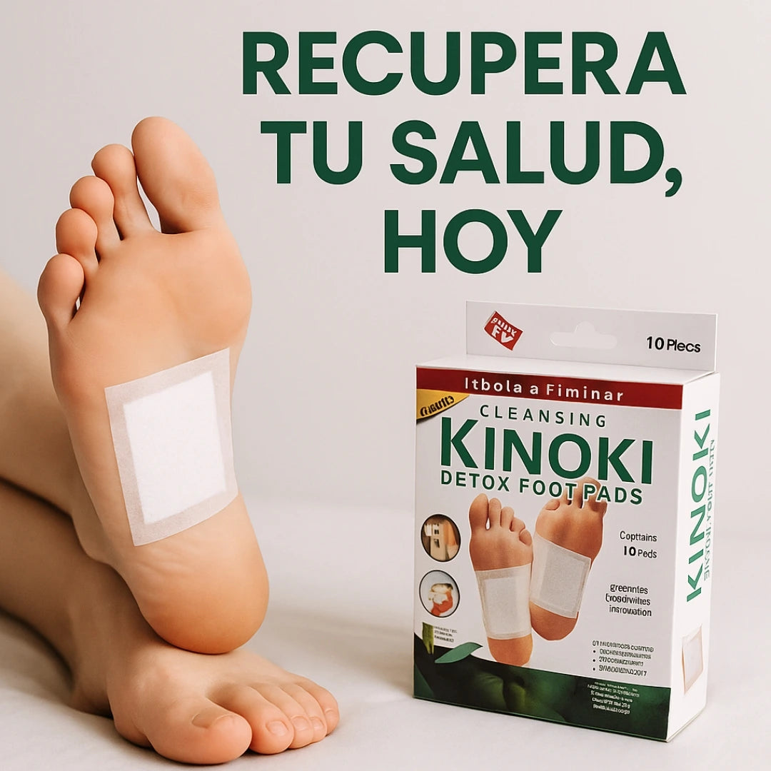 PARCHES DETOX PARA PIES | LIMPIA TU ORGANISMO NATURALMENTE