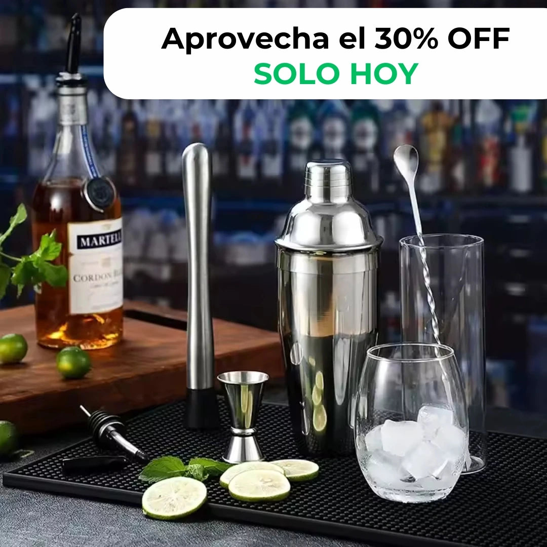 SET COCTELERÍA SHAKEPRO® + ENVÍO GRATIS