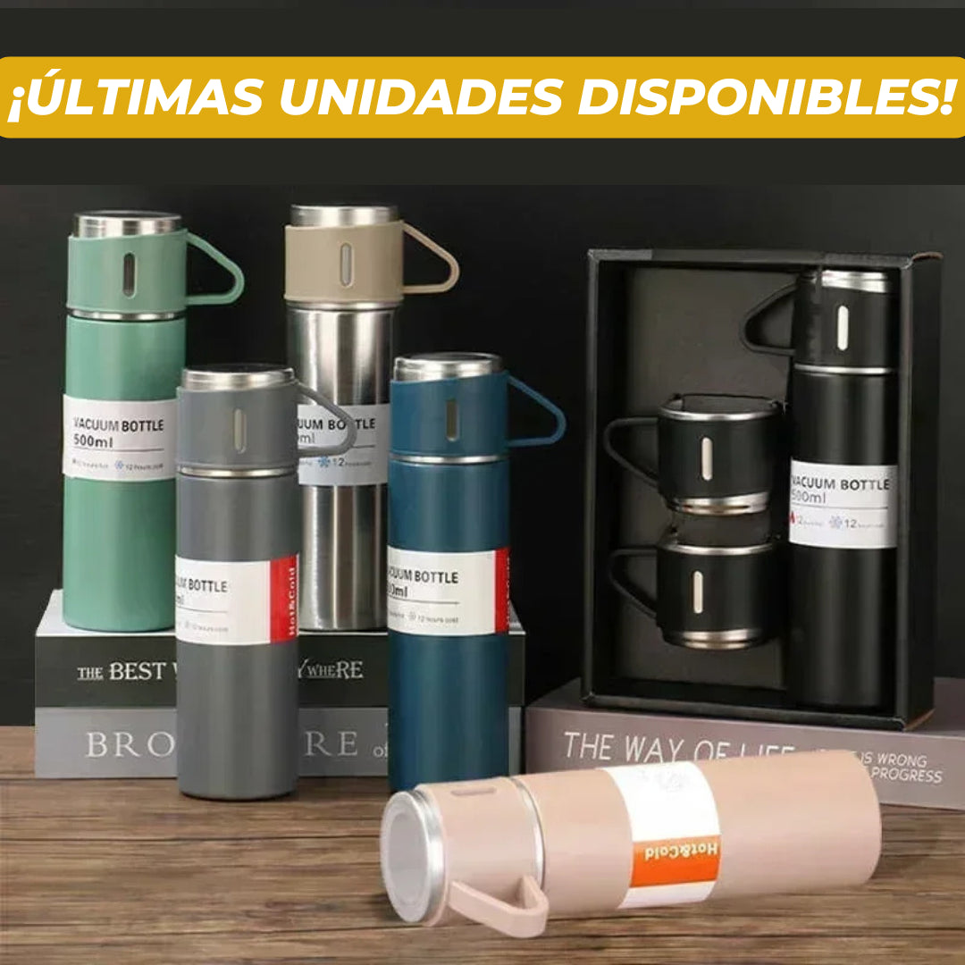 TERMO VACUUM® + 2 POSILLOS | ENVÍO GRATIS