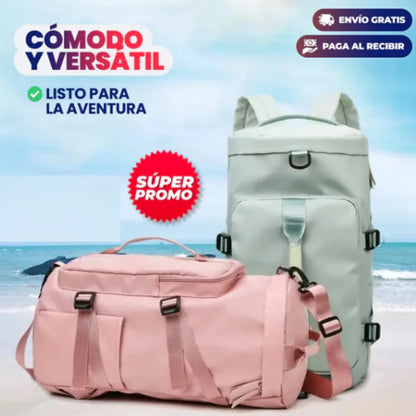 MOCHILA VIAJERA MULTIFUNCIONAL + ENVÍO GRATIS