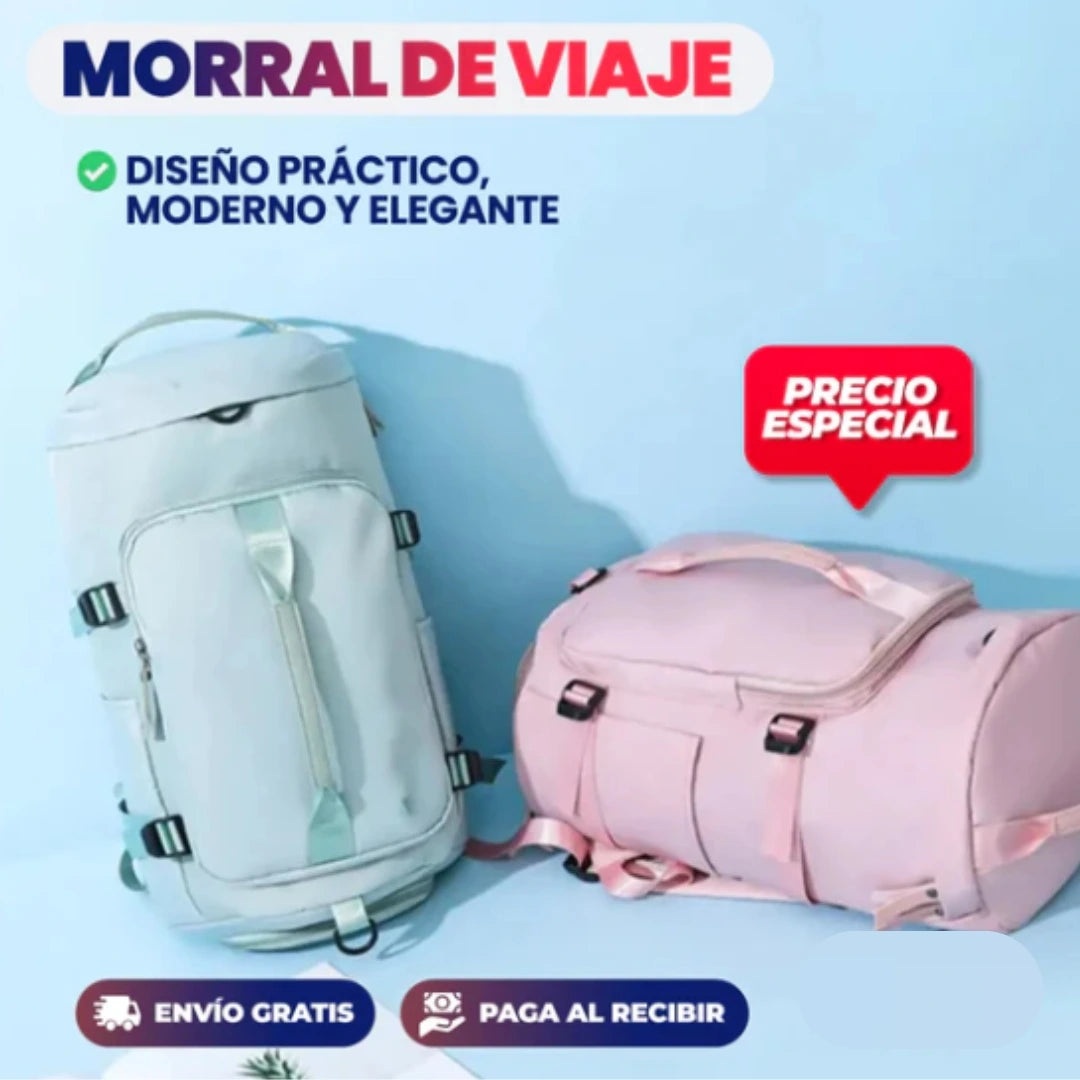 MOCHILA VIAJERA MULTIFUNCIONAL + ENVÍO GRATIS