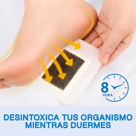PARCHES DETOX PARA PIES | LIMPIA TU ORGANISMO NATURALMENTE