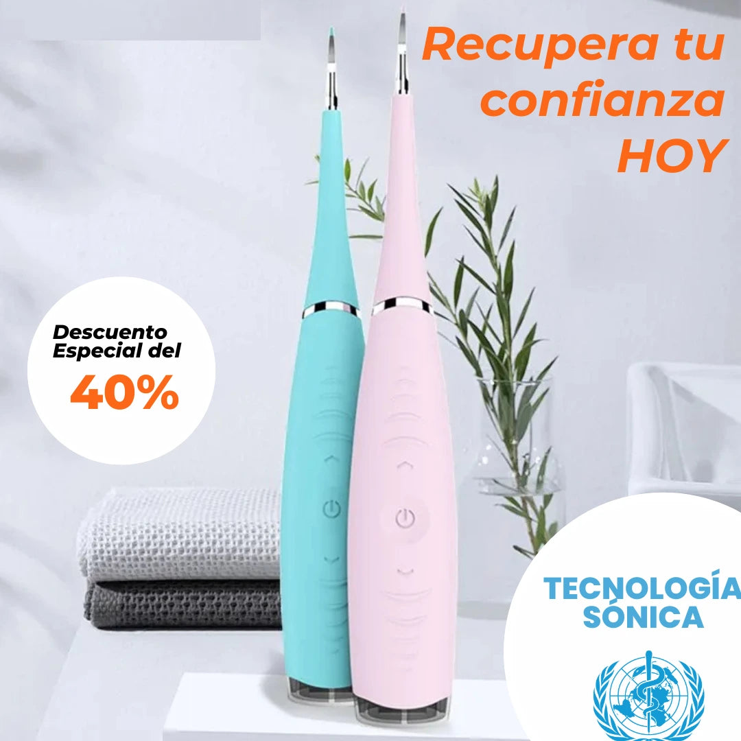 LIMPIADOR SÓNICO DE SARRO Y CÁLCULOS ORALUX®