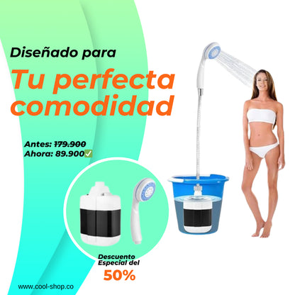 DUCHA PORTÁTIL AQUAGO + ENVÍO GRATIS
